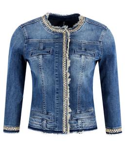 Джинсовая куртка Liu Jo Regular Fit, синий