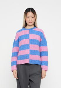 Джемпер ONLY ONLFENNA O NECK , Ultramarine/Wild Orchid/Blue