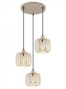 Подвесной светильник «Альфред» в золотом исполнении