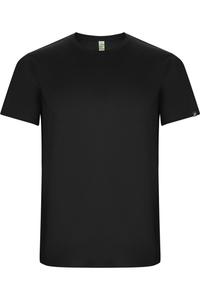 Футболка Roly Imola с короткими рукавами, черный