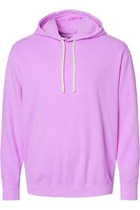 Легкая флисовая толстовка с капюшоном Comfort Colors Garment-Dyed, цвет neon violet