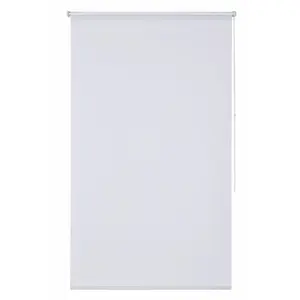 Мой дом «Thamse-Uni» рулонные шторы с боковым подъемом, затемнение, затемнение для конфиденциальности, без сверления, свободно висящие, с зажимной опорой My Home, белый