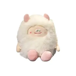 XTHOT Уродливо-милая плюшевая кукла эльф с длинными волосами и красными глазами, высота 40см/55см