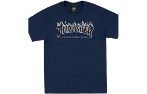 Thrasher Футболка Unisex Blue