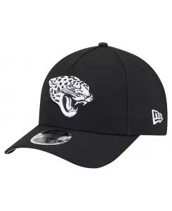 Мужская черная кепка Jacksonville Jaguars Team Collection 9FORTY M-Crown с регулируемой оправой A New Era