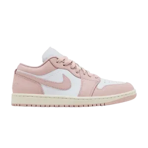 Кроссовки Air Jordan Wmns Air Jordan 1 Low 'Pink Oxford', розовый