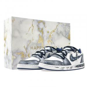 Nike Eberson gale белые синие мужские низкие кеды для скейтбординга с шумопоглощением и амортизацией