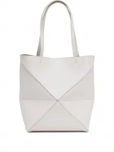 Сумка-тоут Puzzle Fold среднего размера LOEWE, нейтральный