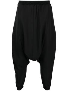 Alchemy укороченные брюки с низким шаговым швом, черный