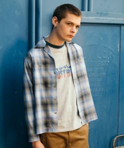 Рубашка в клетку омбре/Рубашка в клетку омбре