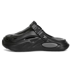 NANJIREN Клоги мужские черно-серые, цвет Black Gray