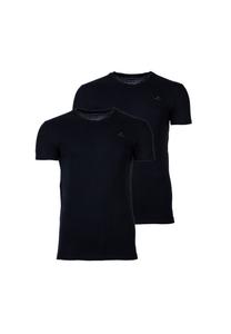 Мужская футболка, 2 шт. – V-образный вырез, V-образный вырез, короткий рукав, хлопок GANT, черный