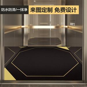 Budis Ковер 100х120 см из ПВХ, кожаный, моющийся, для лифта, с местом под логотип