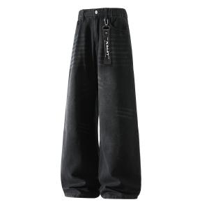 Джинсы Unisex Moderate Straight Fit X1617, черный pants