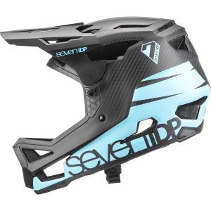 Шлем 7 Protection Project 23 Carbon 7 Protection, Matt Ice Blue/Black