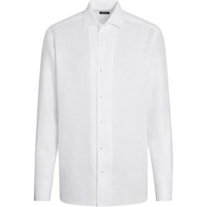 Ermenegildo Zegna Мужская белая рубашка