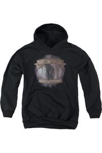 Бон Джови худи с капюшоном New Jersey для молодежи Gildan, черный