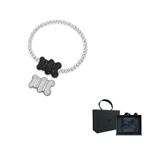 Apm Monaco Браслеты из 925 стерлингового серебра Unisex Black/White