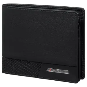 Кожаный кошелек pro-dlx 6 slg 046 - b 6cc+vfl+2c+c Samsonite, черный