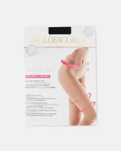 Натуральные базовые колготки Golden Lady, черный