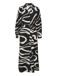 Платье-рубашка b.young Ibine, черный