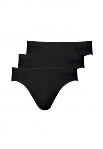 Трусы / трусы комплект из 3 пар повседневные хлопковые Mey, черный