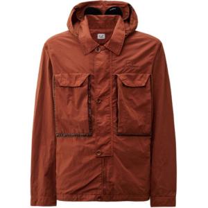 Куртка C.P. Company Flatt Goggle Overshirt C.P.Company, коричневый