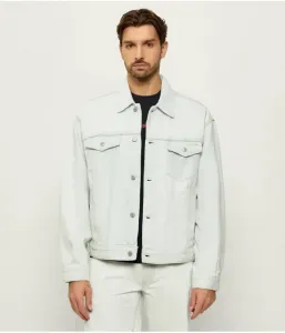 Джинсовая куртка relaxed fit Calvin Klein Jeans, небесно-голубой