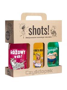 Набор оригинальных гелей для душа, 3 шт. Czyściopak Shots LaQ Do Chaty