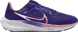 Кроссовки Wmns Air Zoom Pegasus 40 'Court Purple Coral Chalk', фиолетовый