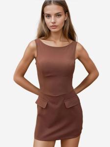 Платье Hiccup, мокко