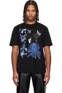 Футболка с принтом Dries Van Noten, черный