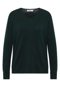 Свитер CECIL, темно-зеленый