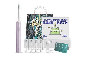 Электрическая зубная щетка Xiaomi, фиолетовый