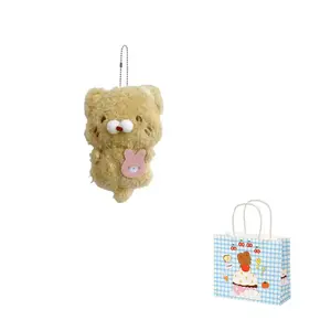 Плюшевый кулон животные детский сад пингвин тюлень панда медведь кролик цыпленок кролик куклы 10см высота Dolls and bears dance