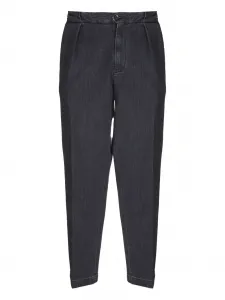 Плиссированные брюки Briglia 1949, серый