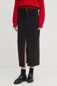 Юбка из вельвета United Colors Of Benetton, черный