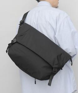 Водоотталкивающая сумка-мессенджер с чехлом от дождя, наплечная сумка, формат А4, черный цвет Noir