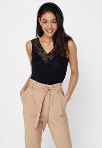 Топ Pieces, черный