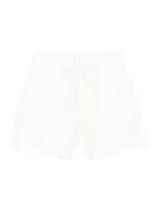 Льняные шорты с кулиской Samsoe Samsoe, белый