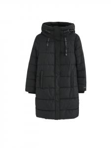 Polo Club Стеганое пальто черного цвета