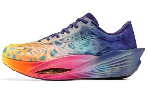 QIAODAN Кроссовки для бега Phantom PB5.0, низкие, мужские, песочно-голубые/солнечно-оранжевые