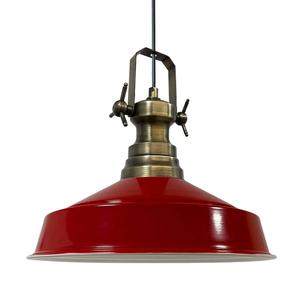 Подвесной светильник Bamyum Industrial Asletl, красный