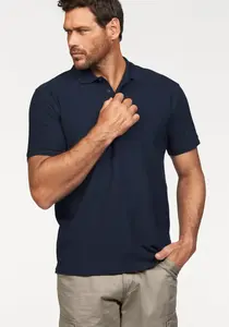 Рубашка-поло Fruit of the Loom, пике, цвет морской волны