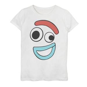 Футболка Forky с изображением большого счастливого лица Disney/Pixar's Toy Story 4 для девочек 7–16 лет Disney / Pixar