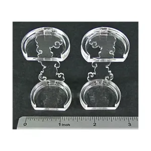 Подставки для летающих фигурок — круглые, 25 мм (2), Flight Stands & Aerial Game Accessories (Litko Aerosystems)