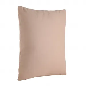Подушка Iles, базовая декоративная подушка для дивана, декоративная подушка из хлопка и полиэстера розового цвета, чехол для подушки со вставкой, подушка для дивана 50x50 см EGLO LIVING