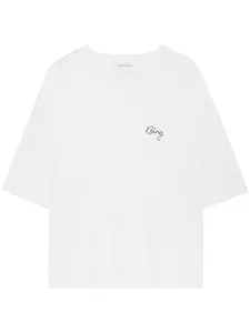 Футболка Louis с вышитым логотипом Anine Bing, серый