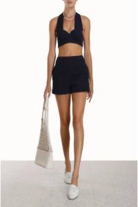 Женские шорты из твида в цвете High Tide Zimmermann