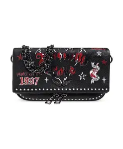 Клатч-Сумочка, нано-клатч Zadig & Voltaire, черный